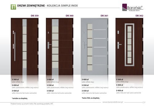 Baranski Katalog drzwi zewnetrzne 2017 wer9