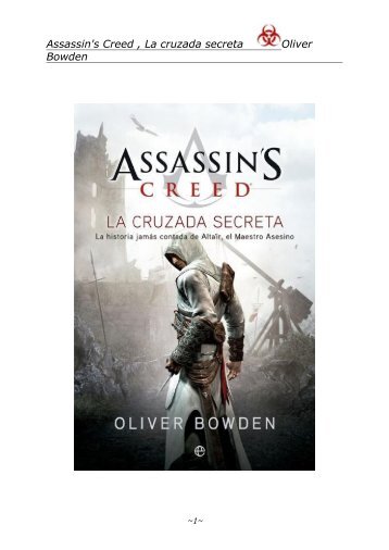 1 - Assassins Creed La Cruzada Secreta-Oliver Bowden