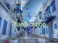 Planification Soul of Tunisia