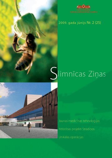 Slimnīcas Ziņas, jūnijs, 2009 - P. Stradiņa Klīniskā universitātes ...