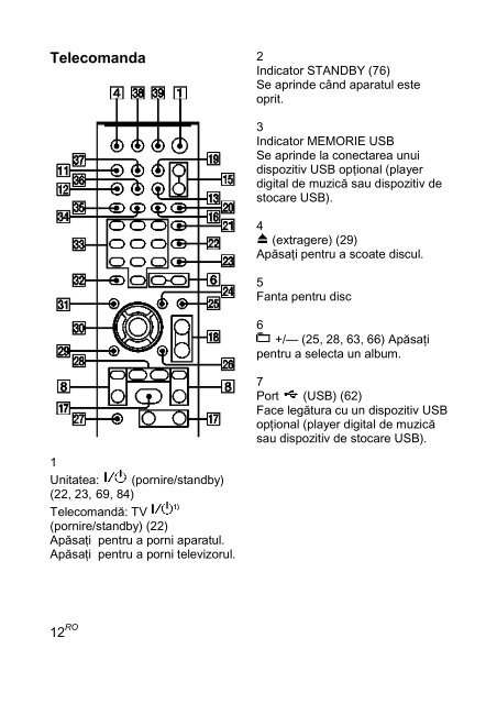 Sony CMT-DH30 - CMT-DH30 Mode d'emploi Roumain