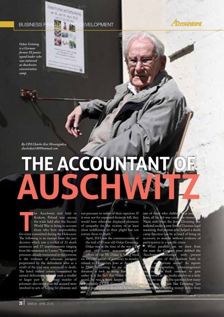 The Accountant March-April 2016