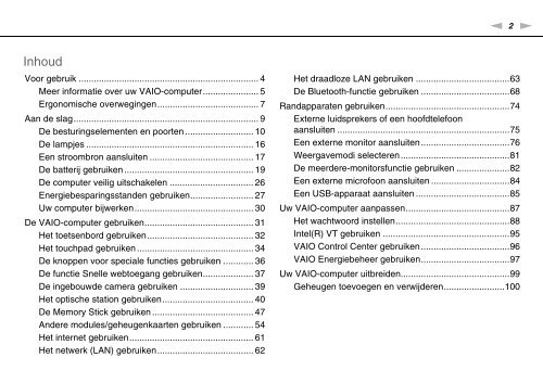 Sony VPCEB3M1R - VPCEB3M1R Mode d'emploi N&eacute;erlandais