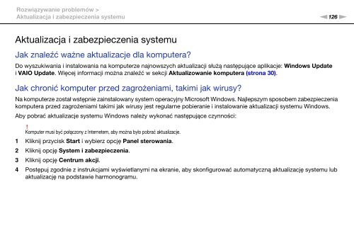 Sony VPCEB3M1R - VPCEB3M1R Mode d'emploi Polonais