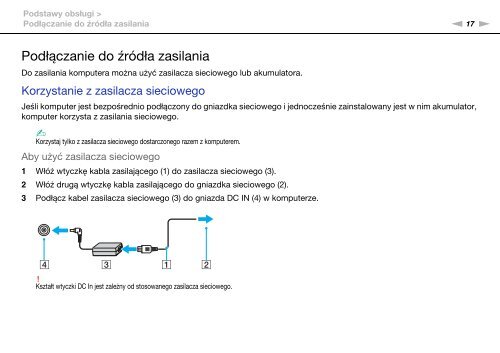 Sony VPCEB3M1R - VPCEB3M1R Mode d'emploi Polonais