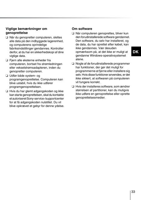 Sony VPCEB3M1R - VPCEB3M1R Guide de d&eacute;pannage Finlandais