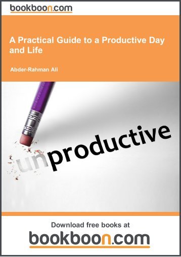 A Practical Guide to a Productive Day and Life