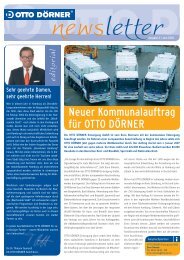 editorial - Otto Dörner Unternehmensgruppe