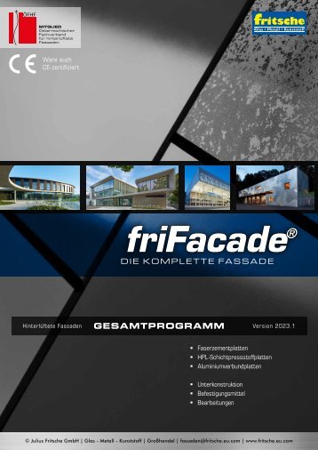 friFacade - Die komplette Fassade