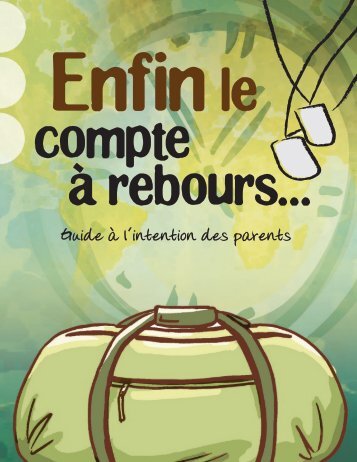 Enfin le compte à rebours… Guide à l’intention des parents