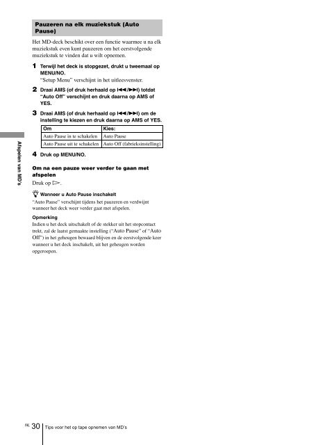 Sony MDS-JE640 - MDS-JE640 Consignes d&rsquo;utilisation Fran&ccedil;ais