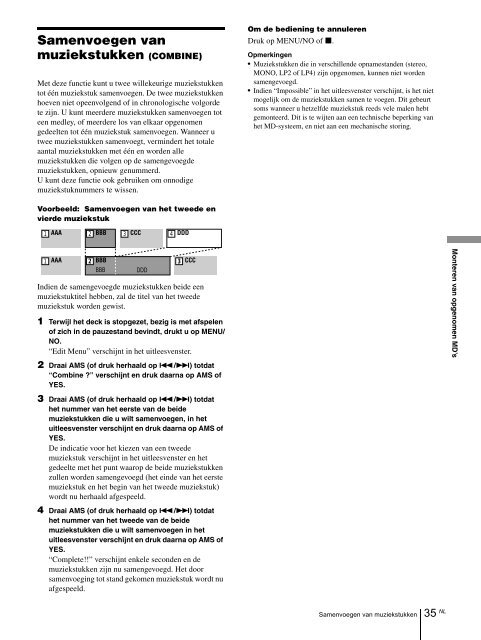 Sony MDS-JE640 - MDS-JE640 Consignes d&rsquo;utilisation Fran&ccedil;ais