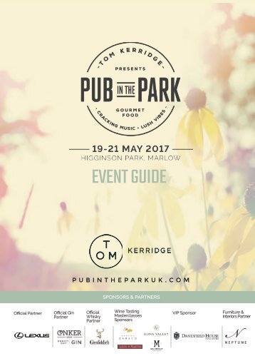 Pub in the Park event guide