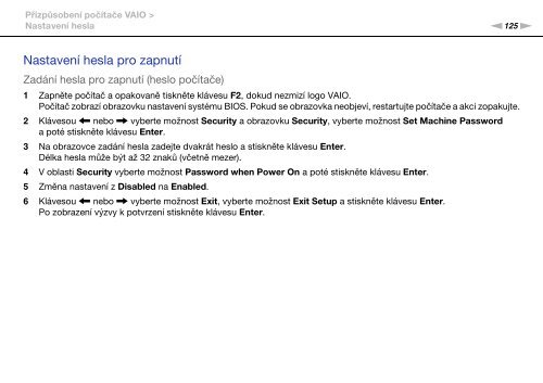 Sony VPCSB4N9E - VPCSB4N9E Mode d'emploi Tch&egrave;que