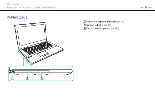 Sony VPCSB4N9E - VPCSB4N9E Mode d'emploi Tch&egrave;que