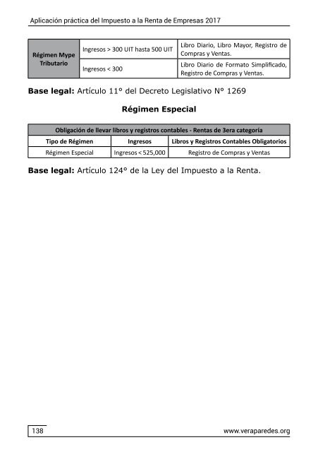 Aplicación práctica del Impuesto a la Renta de Empresas 2017