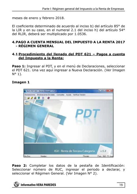 Aplicación práctica del Impuesto a la Renta de Empresas 2017