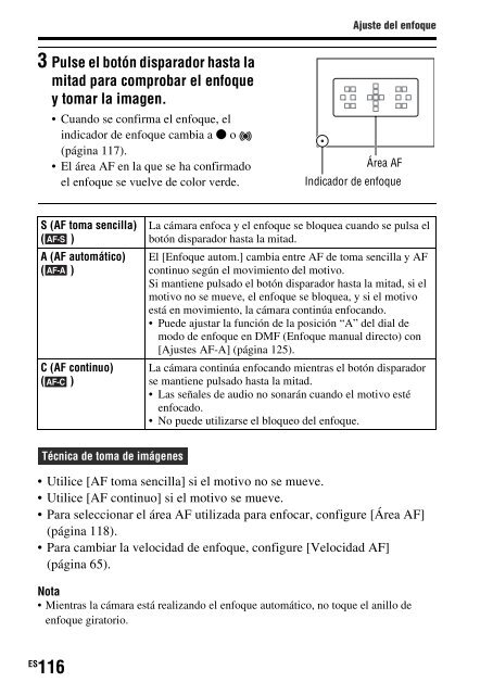 Sony SLT-A77M - SLT-A77M Consignes d&rsquo;utilisation Espagnol