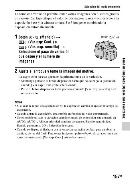 Sony SLT-A77M - SLT-A77M Consignes d&rsquo;utilisation Espagnol