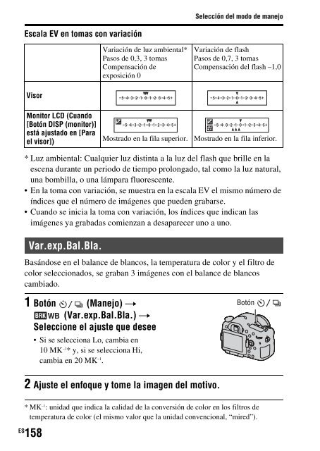 Sony SLT-A77M - SLT-A77M Consignes d&rsquo;utilisation Espagnol