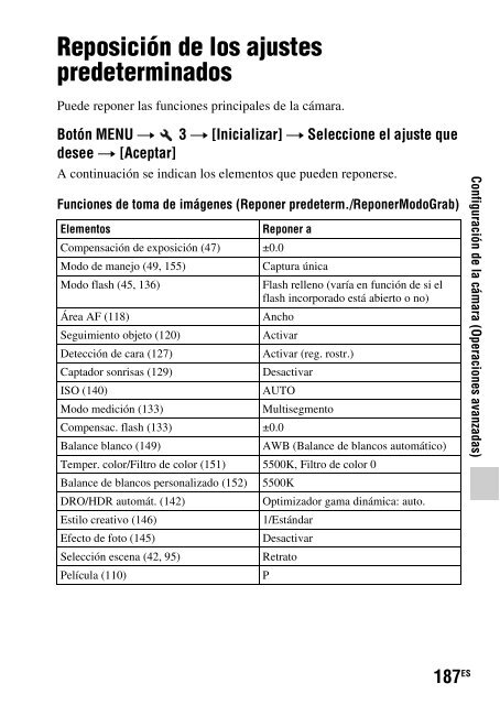 Sony SLT-A77M - SLT-A77M Consignes d&rsquo;utilisation Espagnol