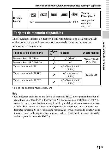 Sony SLT-A77M - SLT-A77M Consignes d&rsquo;utilisation Espagnol