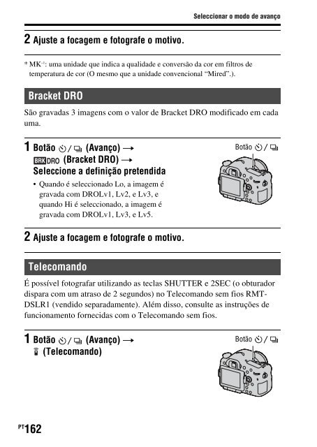 Sony SLT-A77M - SLT-A77M Consignes d&rsquo;utilisation Espagnol