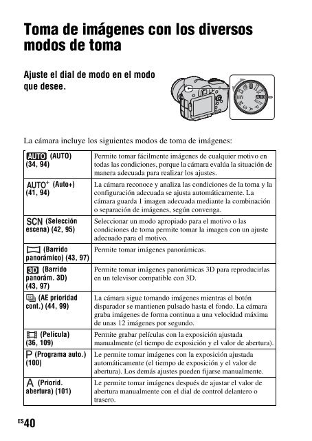 Sony SLT-A77M - SLT-A77M Consignes d&rsquo;utilisation Espagnol