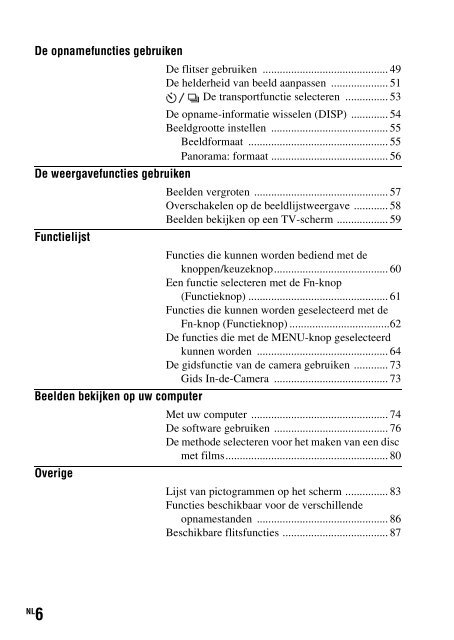 Sony SLT-A77M - SLT-A77M Consignes d&rsquo;utilisation N&eacute;erlandais