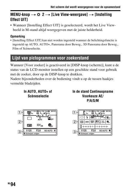 Sony SLT-A77M - SLT-A77M Consignes d&rsquo;utilisation N&eacute;erlandais