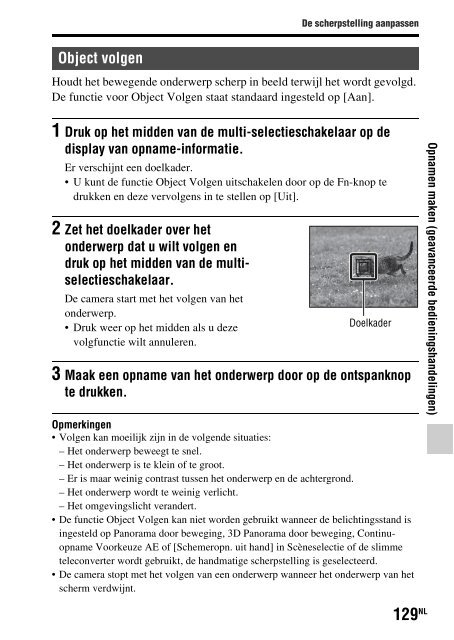 Sony SLT-A77M - SLT-A77M Consignes d&rsquo;utilisation N&eacute;erlandais