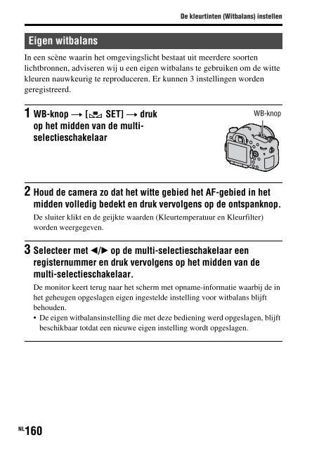 Sony SLT-A77M - SLT-A77M Consignes d&rsquo;utilisation N&eacute;erlandais