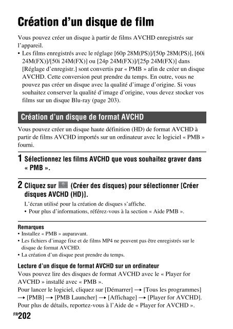 Sony SLT-A77M - SLT-A77M Consignes d&rsquo;utilisation Fran&ccedil;ais