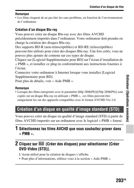 Sony SLT-A77M - SLT-A77M Consignes d&rsquo;utilisation Fran&ccedil;ais