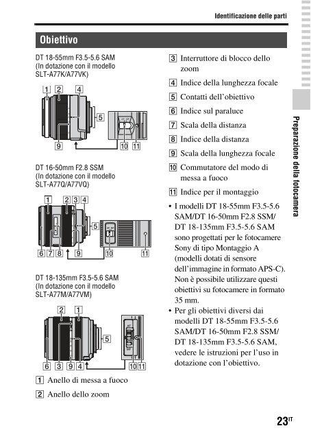 Sony SLT-A77M - SLT-A77M Consignes d&rsquo;utilisation Fran&ccedil;ais