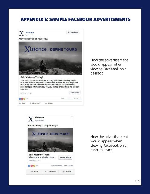 "Define Your Life, But Not For Likes" Xistance Campaign Plan