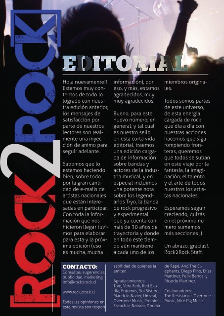 Rock To Rock Magazine N°2