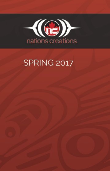 Nations Creations Spring Catalogue 2017