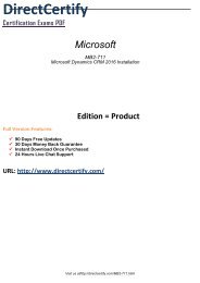 MB2-711 Exam Software 