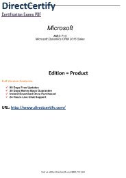 MB2-713 Exam Software 