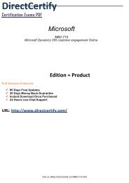 MB2-715 Exam Software 