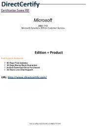 MB2-718 Exam Software 