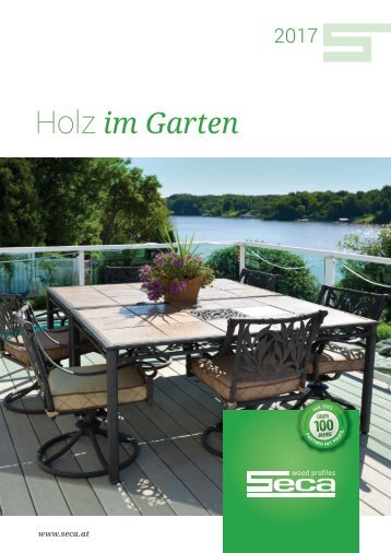 SECA Holz im Garten Katalog 2017