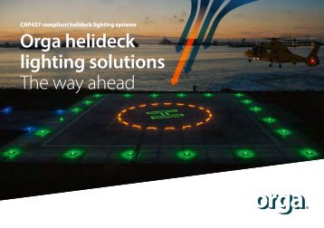 The way ahead in helideck lighting solutions