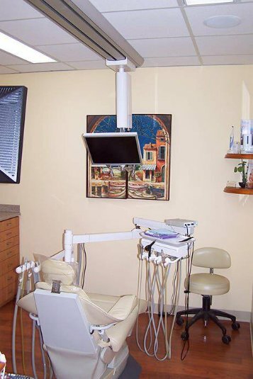 Operatory at cosmetic dentistry of Dr. Steven Miller in Wellington FL