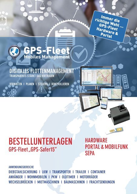 Bestellformular GPS-Safer15