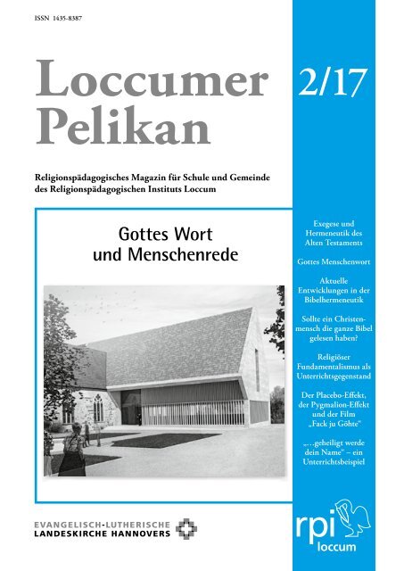 Loccumer Pelikan 2/2017