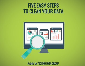 FIVE EASY STEPS TO CLEAN YOUR DATA