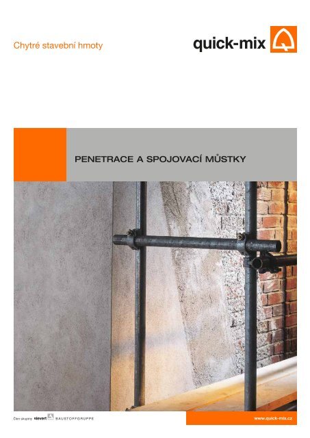 Penetrace a spojovací můstky - CZ