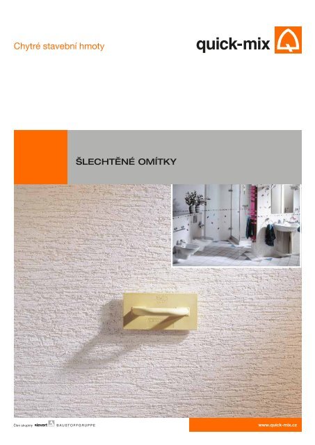 Ušlechtilé omítky - CZ
